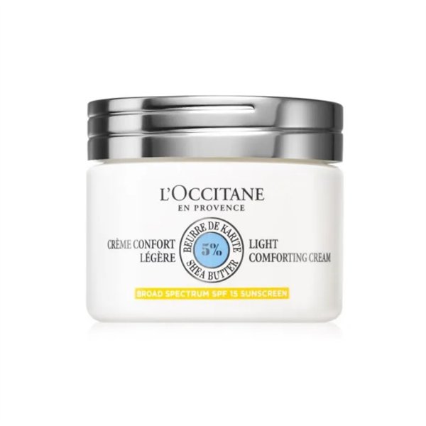 L'Occitane Karité Light Comforting Cream Spf15 50ml
