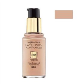 Max Factor Face Finity All Day Flawless 3 In 1 Foundation 45 Warm Almond