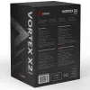CPU ventiliatorius Savio VORTEX X2 BLACK