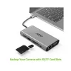 USB-разветвитель Acer HP.DSCAB.002 Серебристый