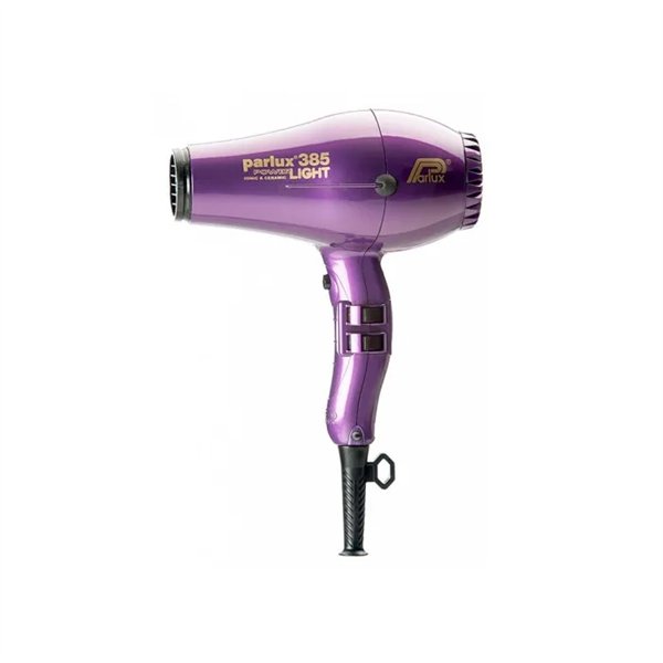 Parlux Hair Dryer 385 Powerlight Ionic Ceramic Violet 