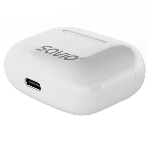 Wireless Headphones Savio TWS-01PRO White