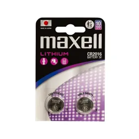 Литиевая батарейка Maxell CR2016 90 mAh 3 V (2 штук)