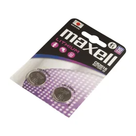 Литиевая батарейка Maxell CR2016 90 mAh 3 V (2 штук)