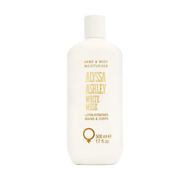 Alyssa Ashley White Musk Hand & Body Moisturiser 500ml