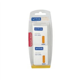 Vitis Waxed Dental Floss 2x50m