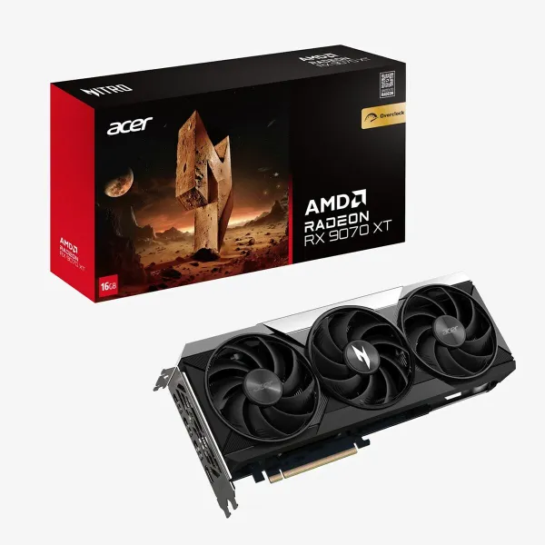 Grafikas Karte Acer DP.Z4DWW.P01 radeon rx 9070 xt 16 GB GDDR6
