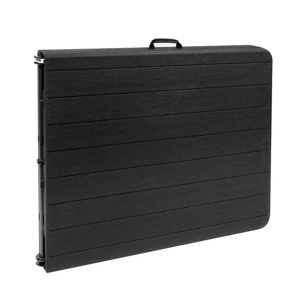 Kokkupandav aialaud must 180 cm