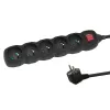 Strāvas virtene - 5 ligzdas ar Slēdzi Esperanza ELK216K 3680 W (5 m)