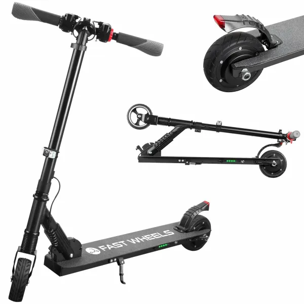 Electric Scooter Rebel ZAB0020 Black 250 W