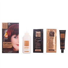 Llongueras Optima Permanent Hair Colour Ammonia Free 5.66 Deep Intense Reed