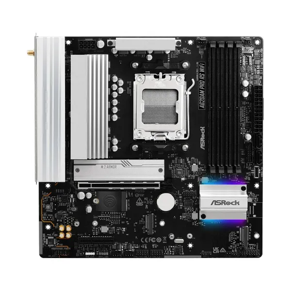 Pagrindinė plokštė ASRock A620AM PRO RS WIFI AMD AM5 AMD A620