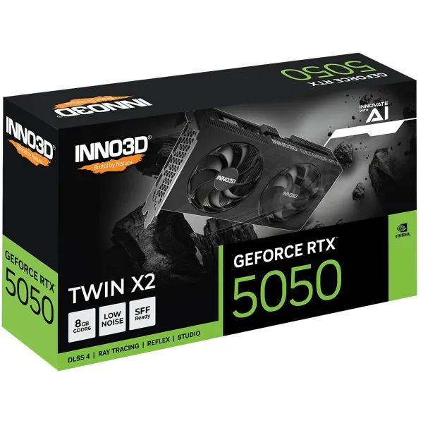 Графическая карта INNO3D N50502-08D6-174071N GEFORCE RTX 5050 8 GB GDDR6