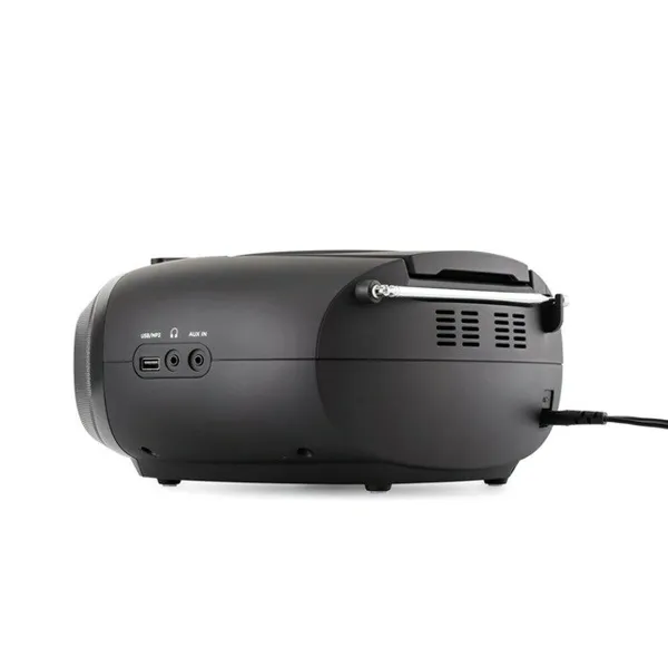 Radio cassette JVC JVCRCE444B Black AM/FM