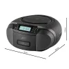 Radio cassette JVC JVCRCE444B Black AM/FM