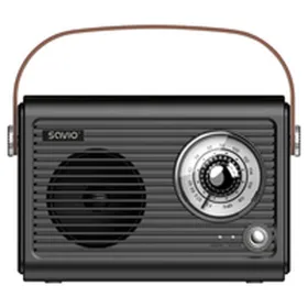 Nešiojamas radijo imtuvas Savio RS-01 Juoda