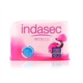Indasec Dermoseda Good Night Incontinence Compress Maxi 12 Units