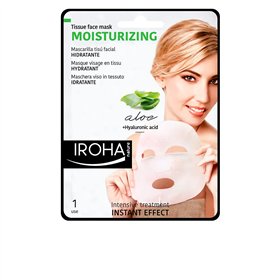 Iroha Nature Moisturizing Tissue Face Mask Aloe Vera 1 Unit