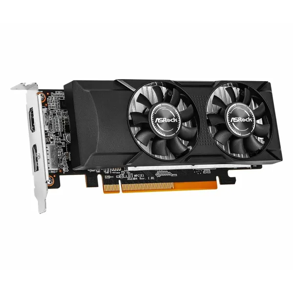Графическая карта ASRock RX550 LP 4G 4 GB GDDR5