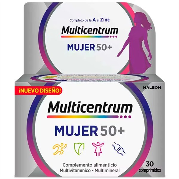 Multicentrum Woman 50+ 30 Tablets 
