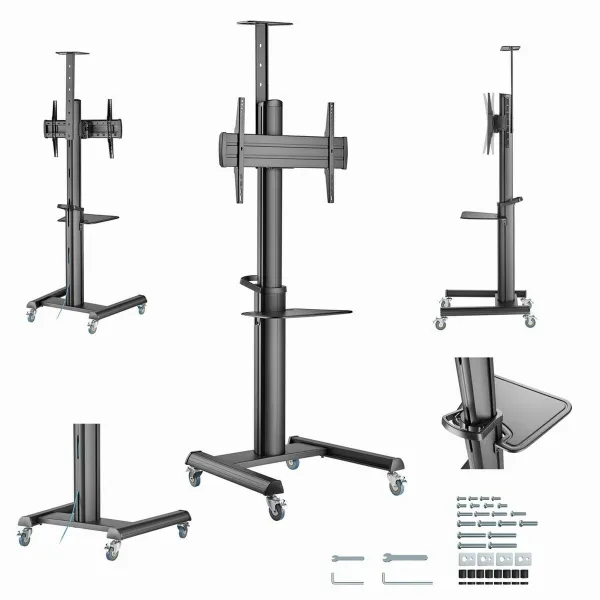 Ekrāna Galda Atbalsts GEMBIRD TVS-70T-02 70" 37"