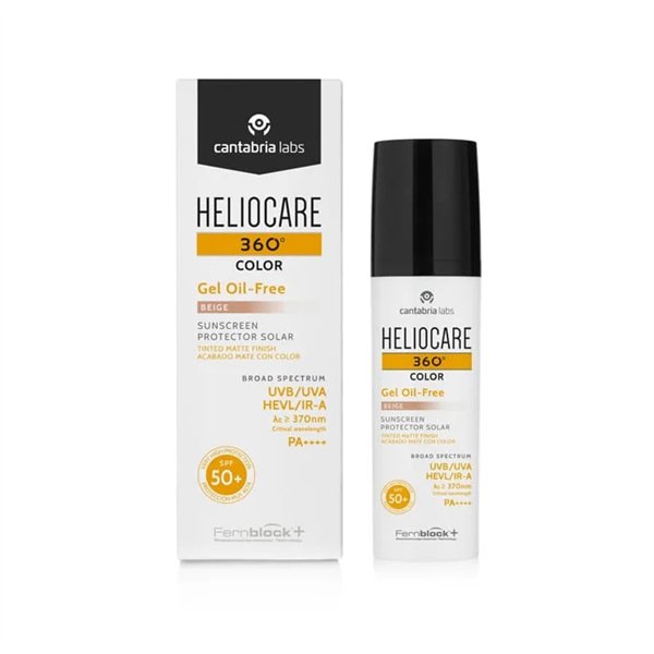 Heliocare 360º Color Gel Oil-Free Spf50 Beige 50ml