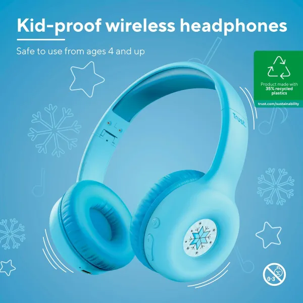 Bluetooth-наушники Trust 25275 Синий