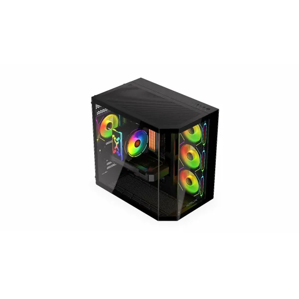 ATX Semi-tower Korpus Krux KRXD010 Must