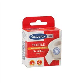 Salvelox Esparadrapo Téxtil White 5mx2