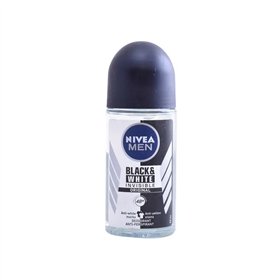 Nivea Men Black And White Ivisible Original Deodorant Roll-On 50ml