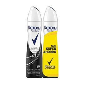 Rexona Deodorant Motion Sense Invisible On Black&White Clothes Spray 2x200ml