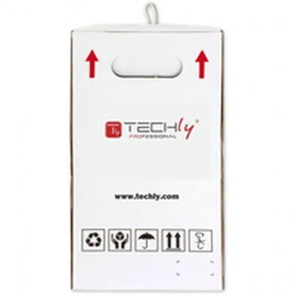 UTP 6 kategorijos kietas tinklo laidas Techly ITP6-CCA-305-BL Mėlyna 305 m