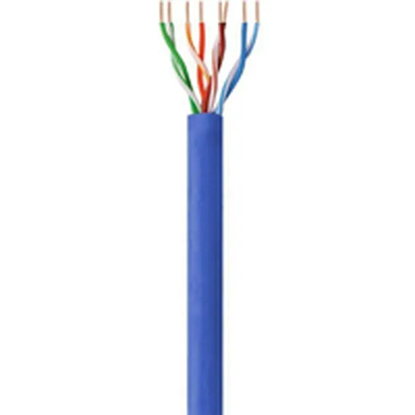 UTP 6 kategorijos kietas tinklo laidas Techly ITP6-CCA-305-BL Mėlyna 305 m