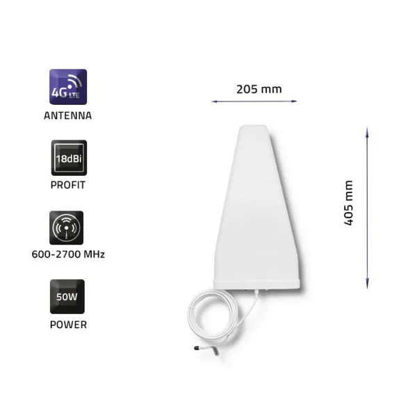TV-antenn Qoltec 57021