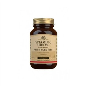 Solgar Vitamin C 1,5g 90 Tablets with Rose Hip