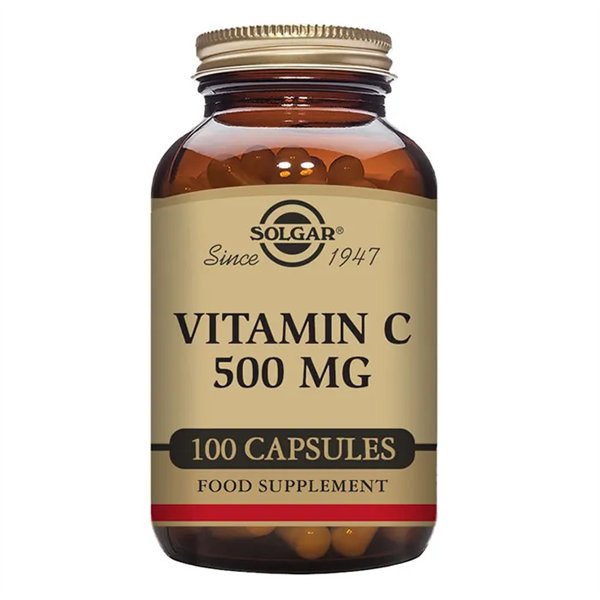 Solgar Vitamin C 500mg 100 Capsules