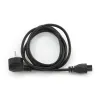 Voolujuhe GEMBIRD PC-186-ML12-1M Must CEE7/7 C5 1 m