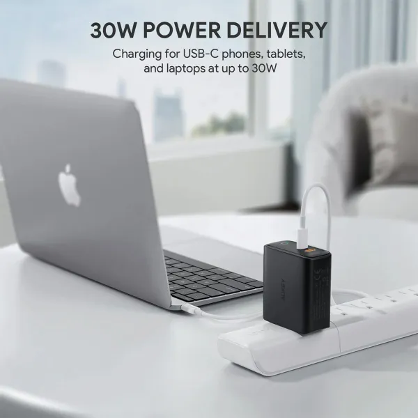 Seinalaadija Aukey PA-D2 Must 36 W