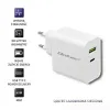 Seinalaadija Qoltec 51718 Valge 45 W (1 Ühikut)