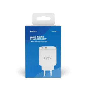 Seinalaadija Savio SAVLA-06 Valge 30 W