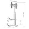 TV Statīvs Techly ICA-TR3SL 40 kg 70" 37"