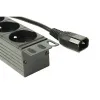 Schuko 19" 8 virzienu daudzligzdu adapteris ar ieslēgšanas/izslēgšanas slēdzi GEMBIRD EG-PDU-014-FC14 (3 m)