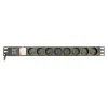 Schuko 19" 8 virzienu daudzligzdu adapteris ar ieslēgšanas/izslēgšanas slēdzi GEMBIRD EG-PDU-014-FC14 (3 m)