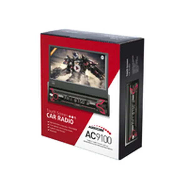 Radio AudioCore AC9100 Melns Sarkans