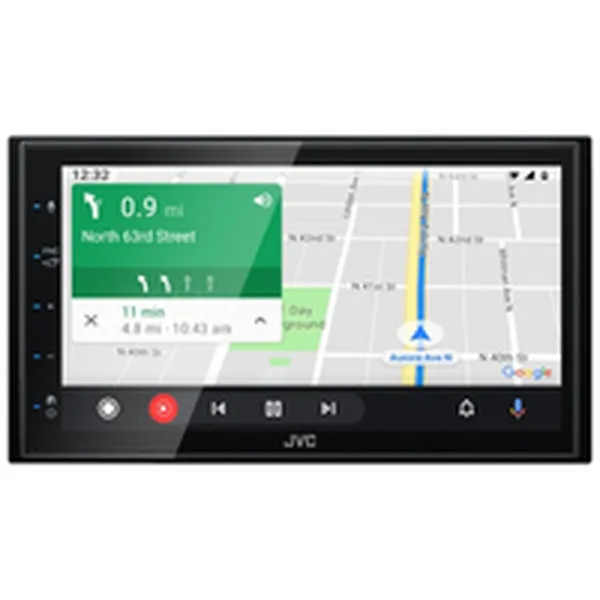 Radio CD automobiliams JVC KW-M560BT Juoda