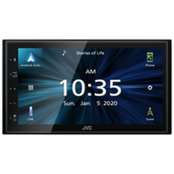 Radio CD automobiliams JVC KW-M560BT Juoda