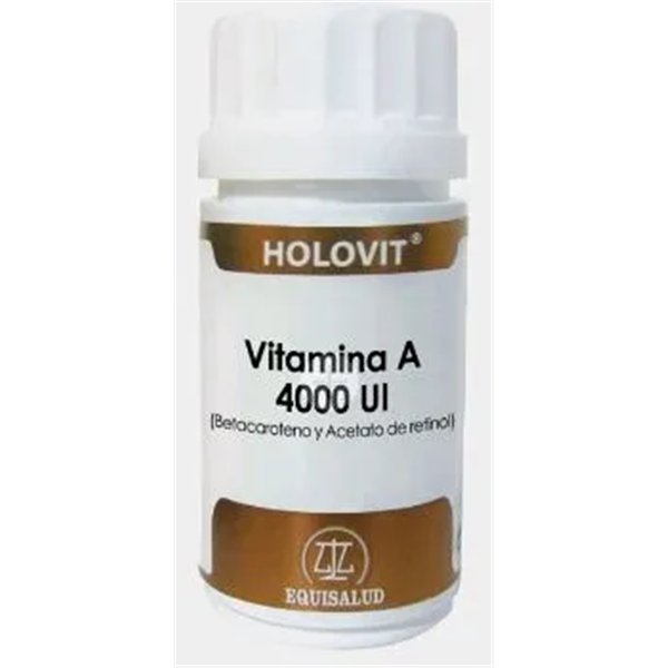 Equisalud Holovit Vitamina A 4000 Ui 50 Caps