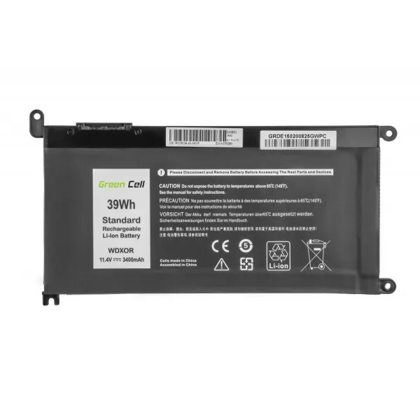 Kannettavan tietokoneen akku Green Cell DE150 Musta 3400 mAh