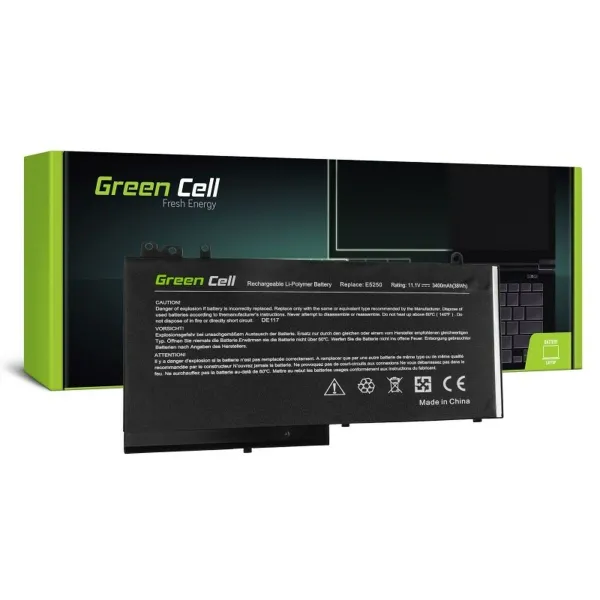 Kannettavan tietokoneen akku Green Cell DE117 Musta 3400 mAh