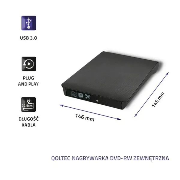 DVD Atskaņotājs Qoltec 51857